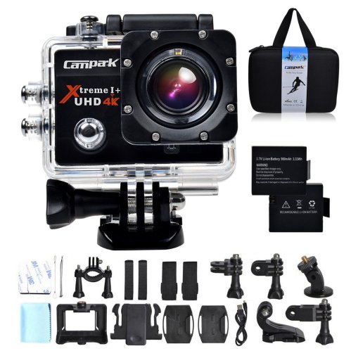 Campark 4k Wifi Ultra HD Waterproof Sports Action Camera Review